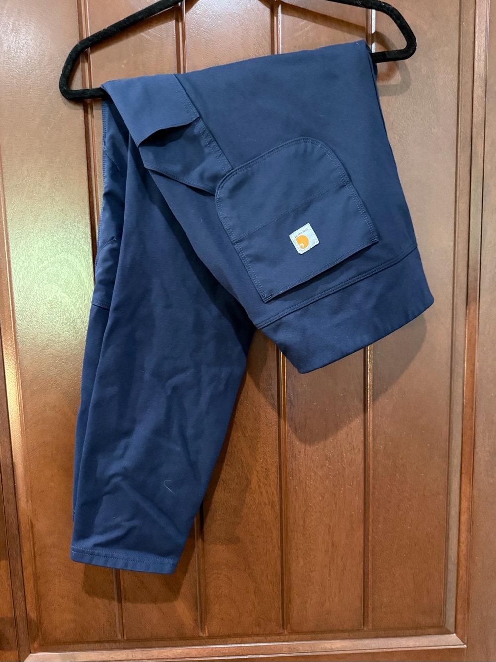 Carhartt Navy Blue Cargo Work Pants